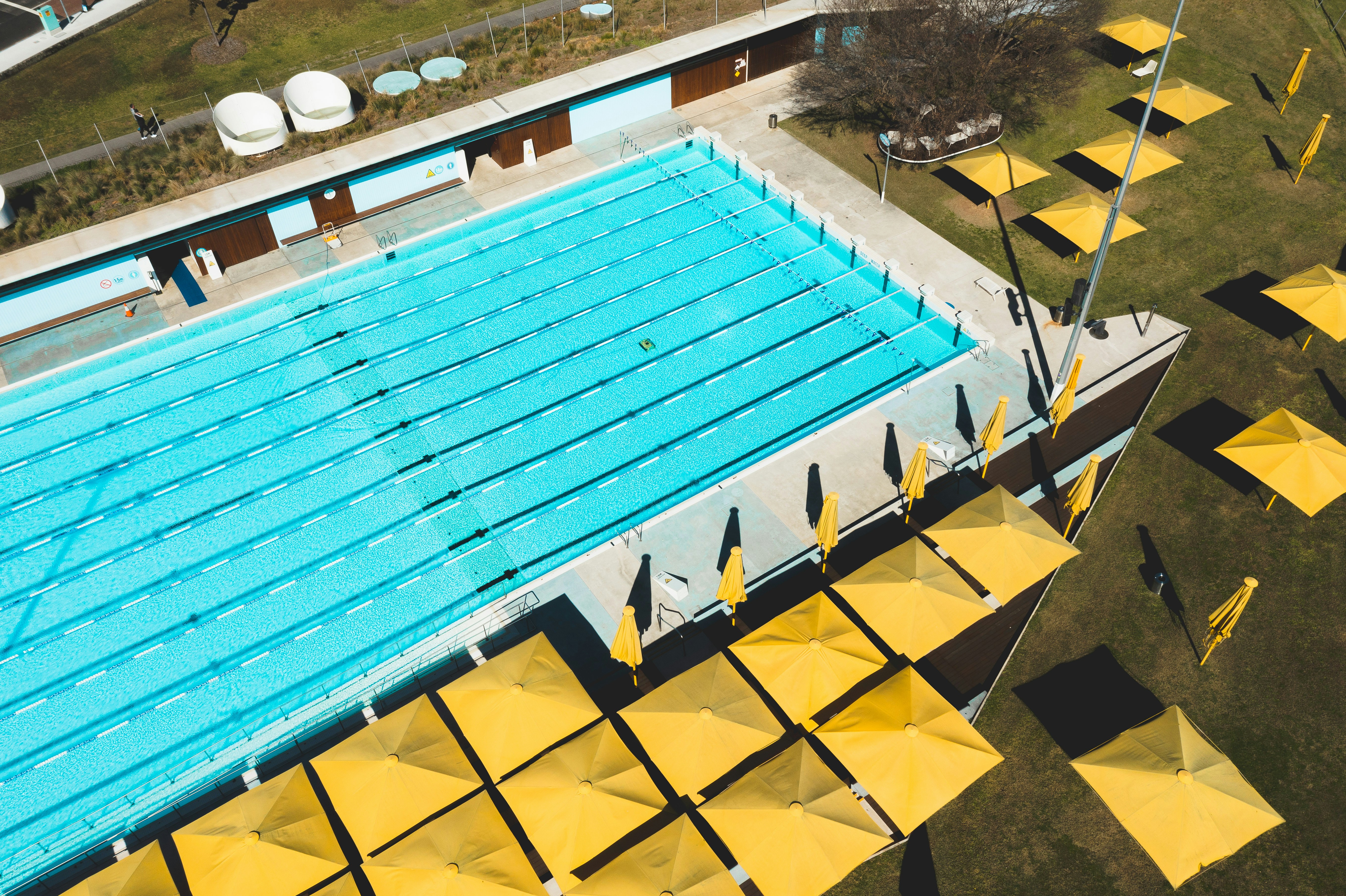 Blue and white roof tiles