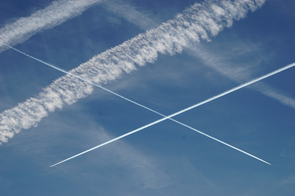 white clouds and blue sky