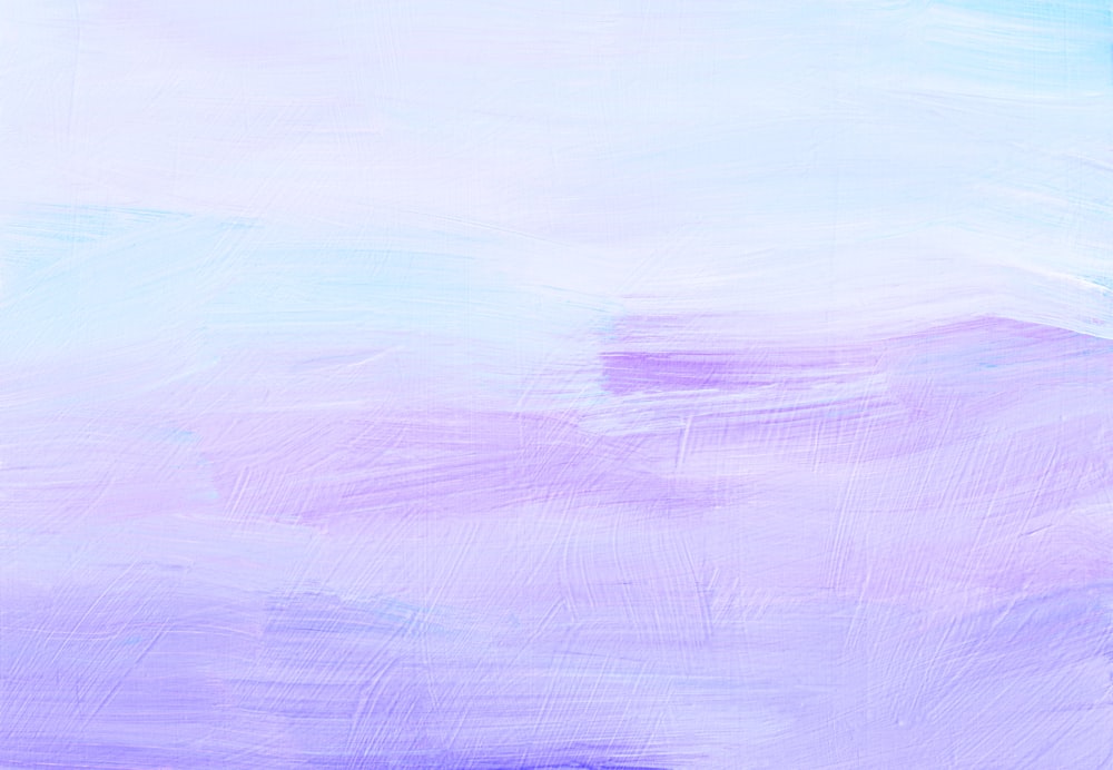 purple and white abstract painting