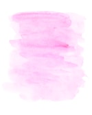 A watercolor painting featuring soft shades of pink. The strokes are irregular and layered, creating a gentle, dreamy appearance.