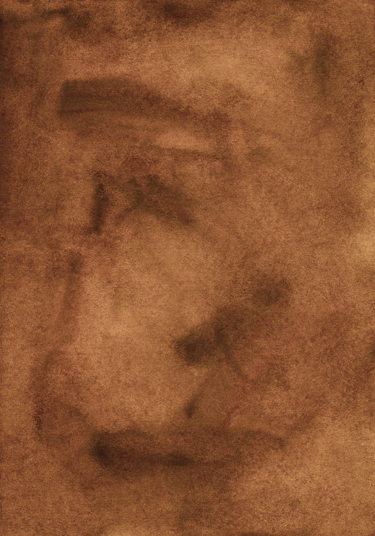 Mottled brown suede