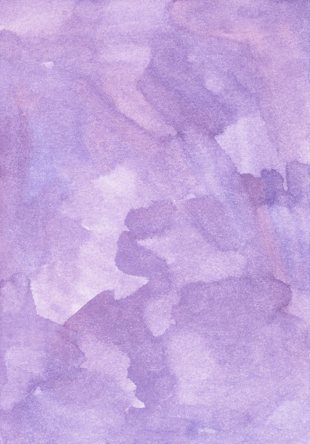 une aquarelle d’un fond violet