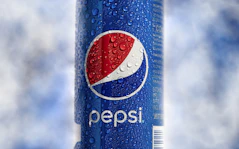 blue and red pepsi can