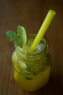 Our famous southern lemonade served in mason jars, garnished with mint and citrus slices