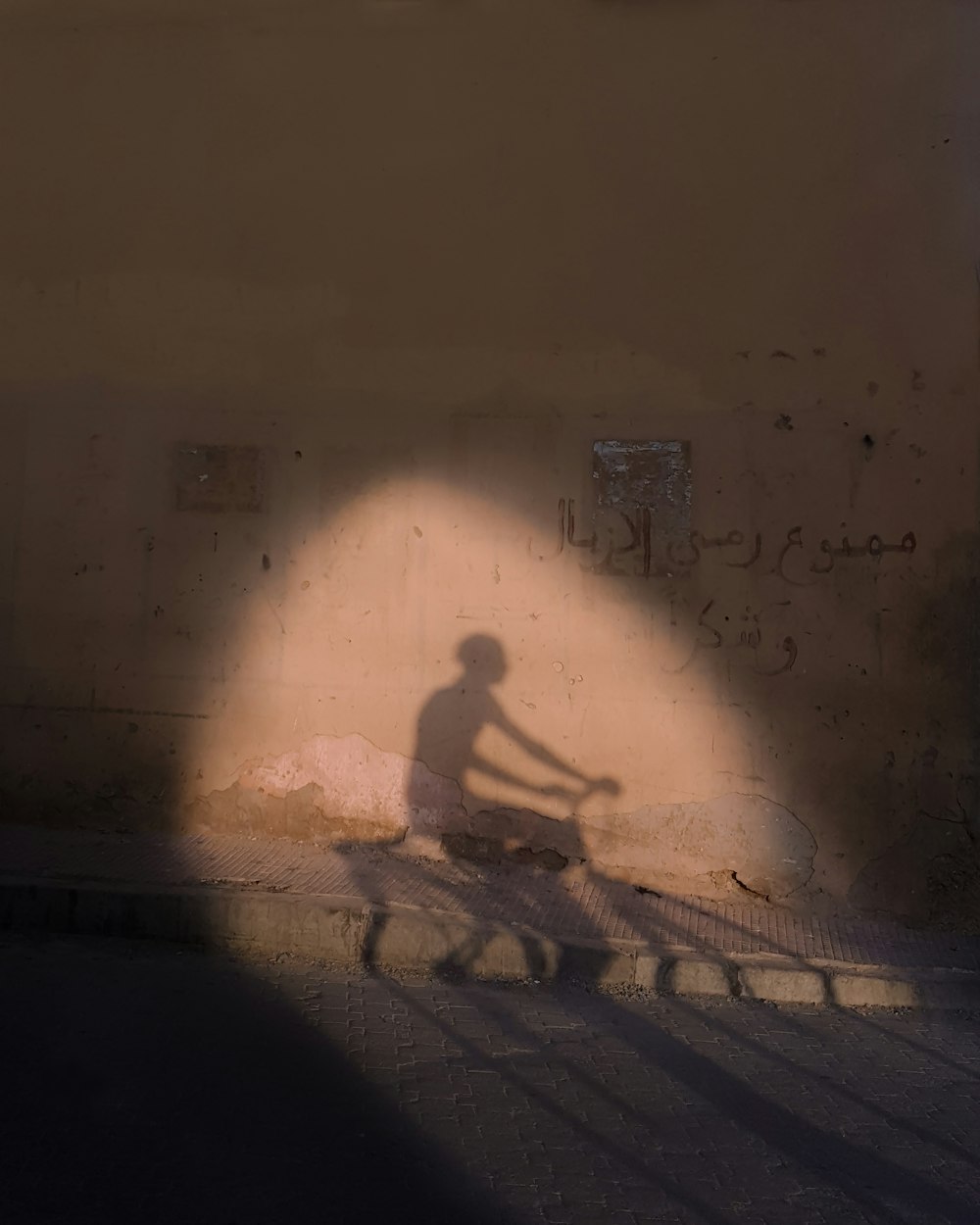 man in white t-shirt riding bicycle