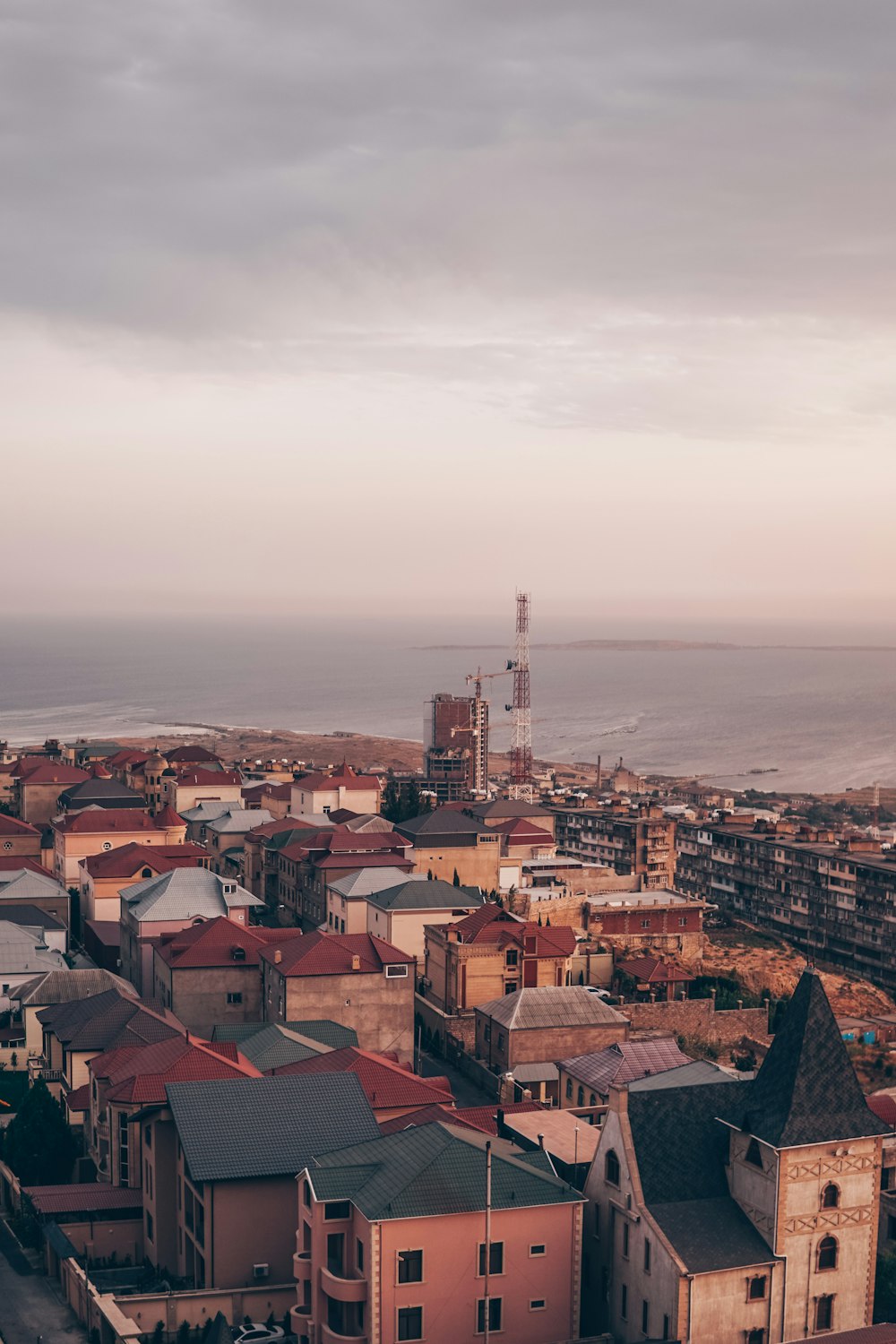 Vista aérea de los edificios de la ciudad durante el día