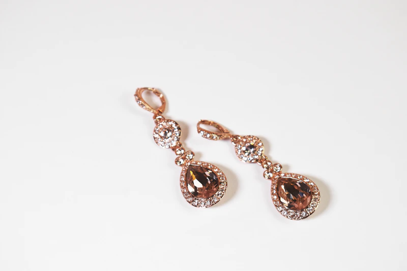 Pendientes de cristal