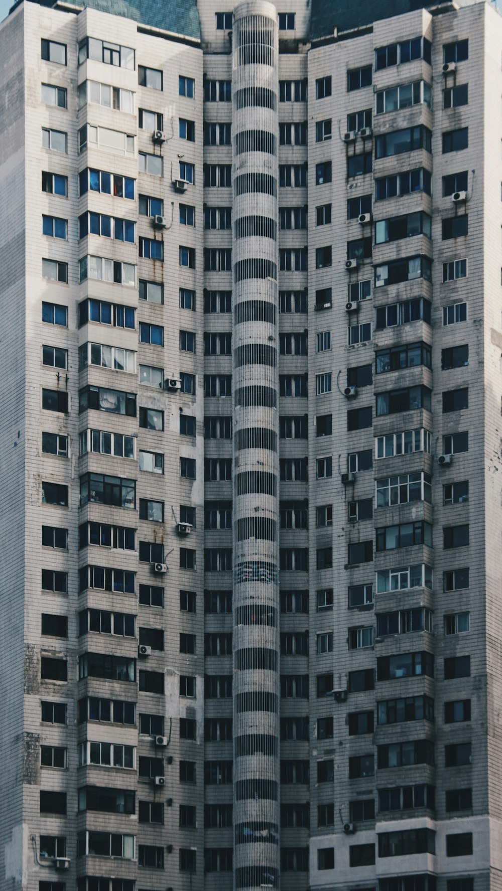 white and gray concrete building
