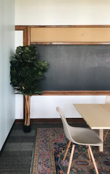 green plant on brown wooden table