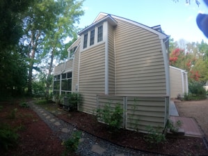 Before and after images of a transformed property.