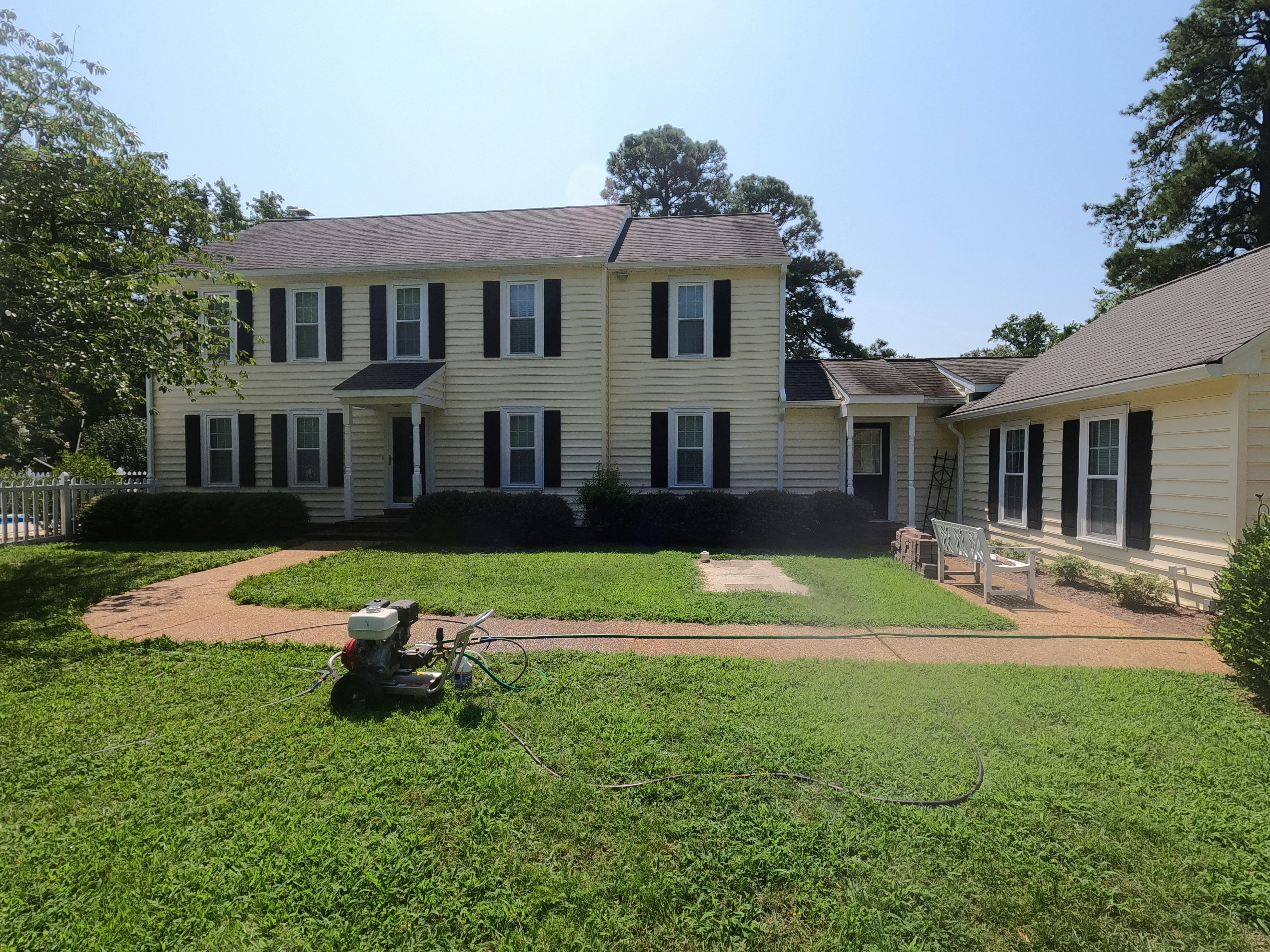brown and white concrete house