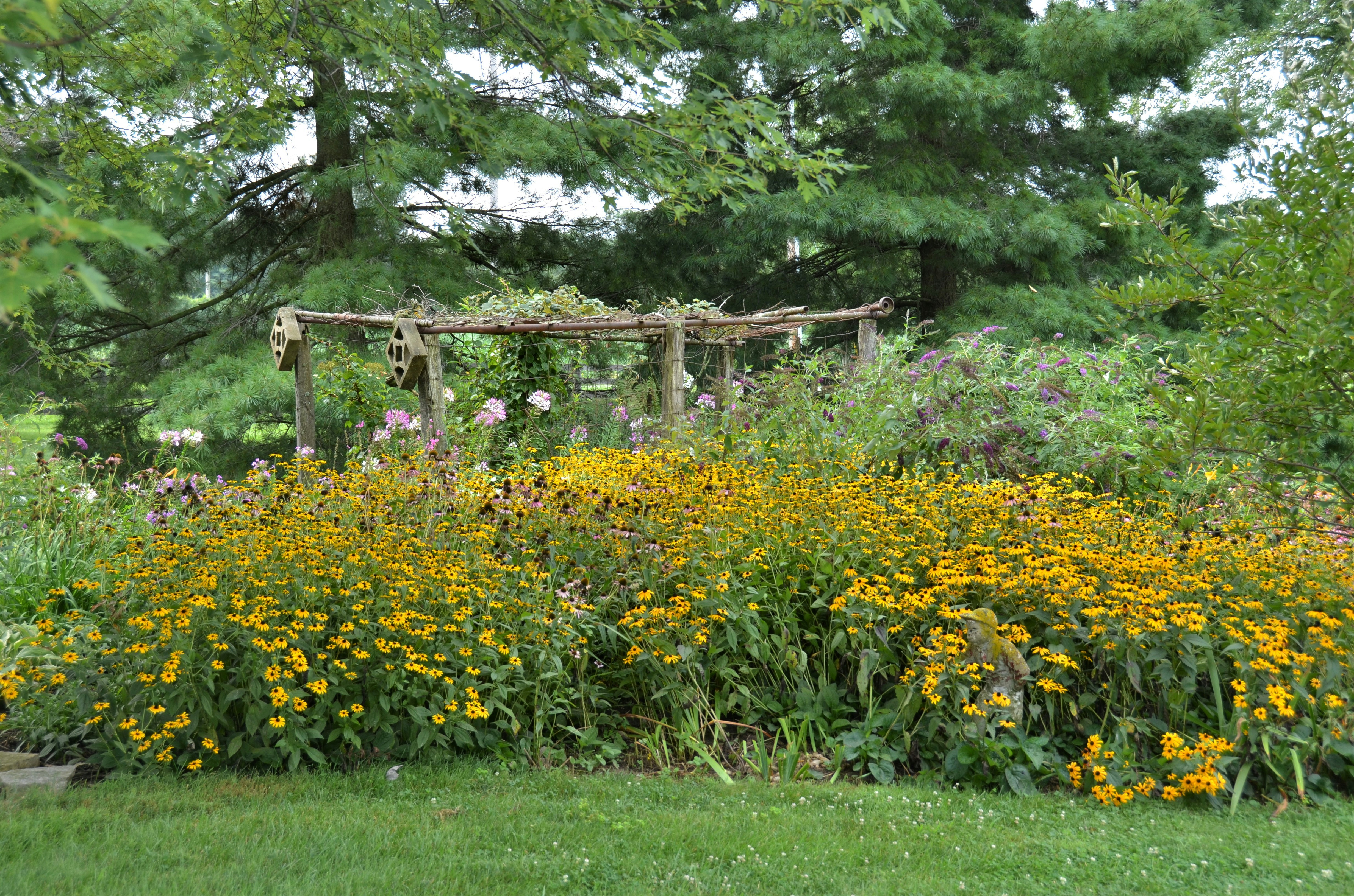 Rustic Metal Trellis