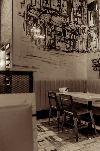 dining table and chairs set