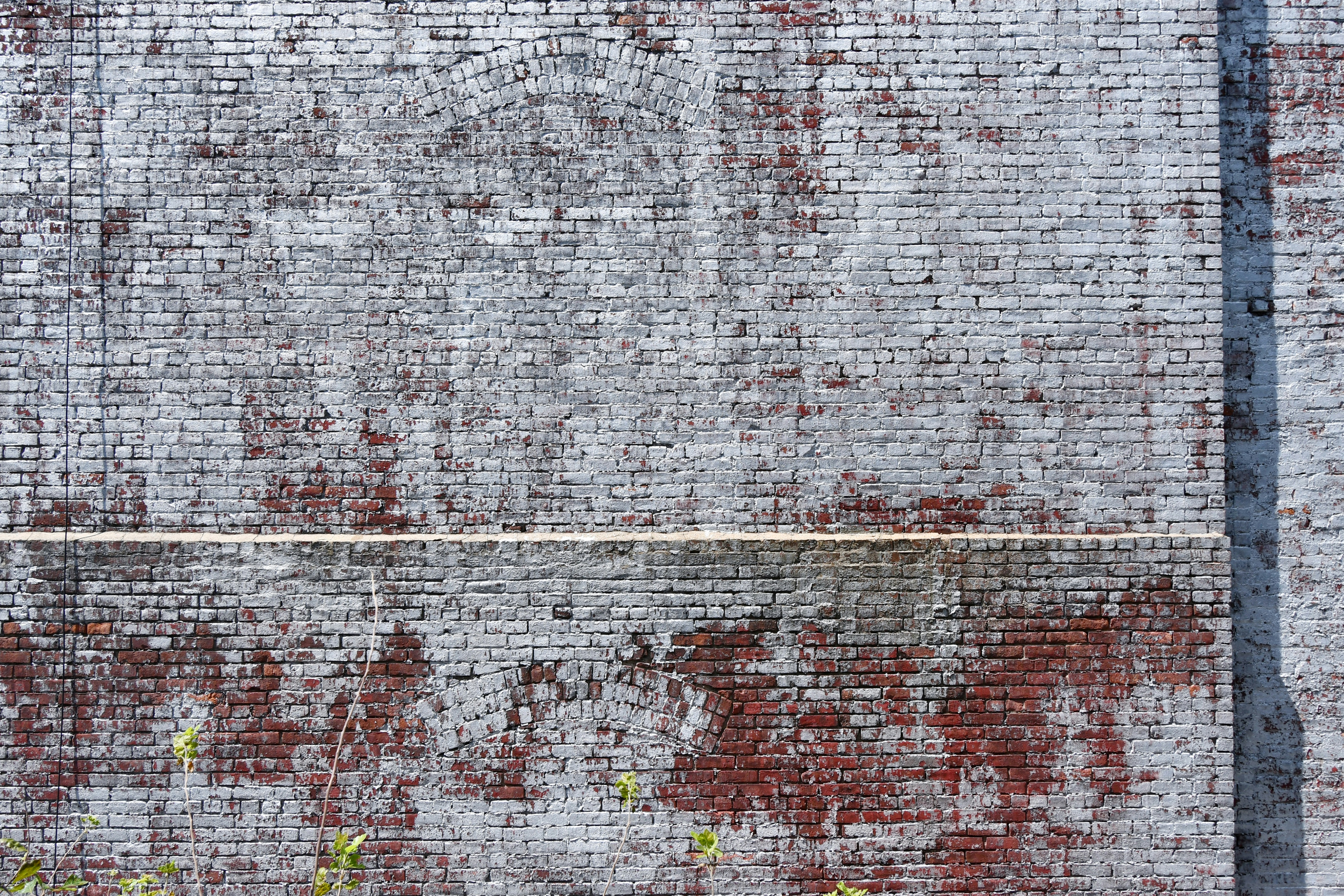A brick wall in Chelsea with a great texture