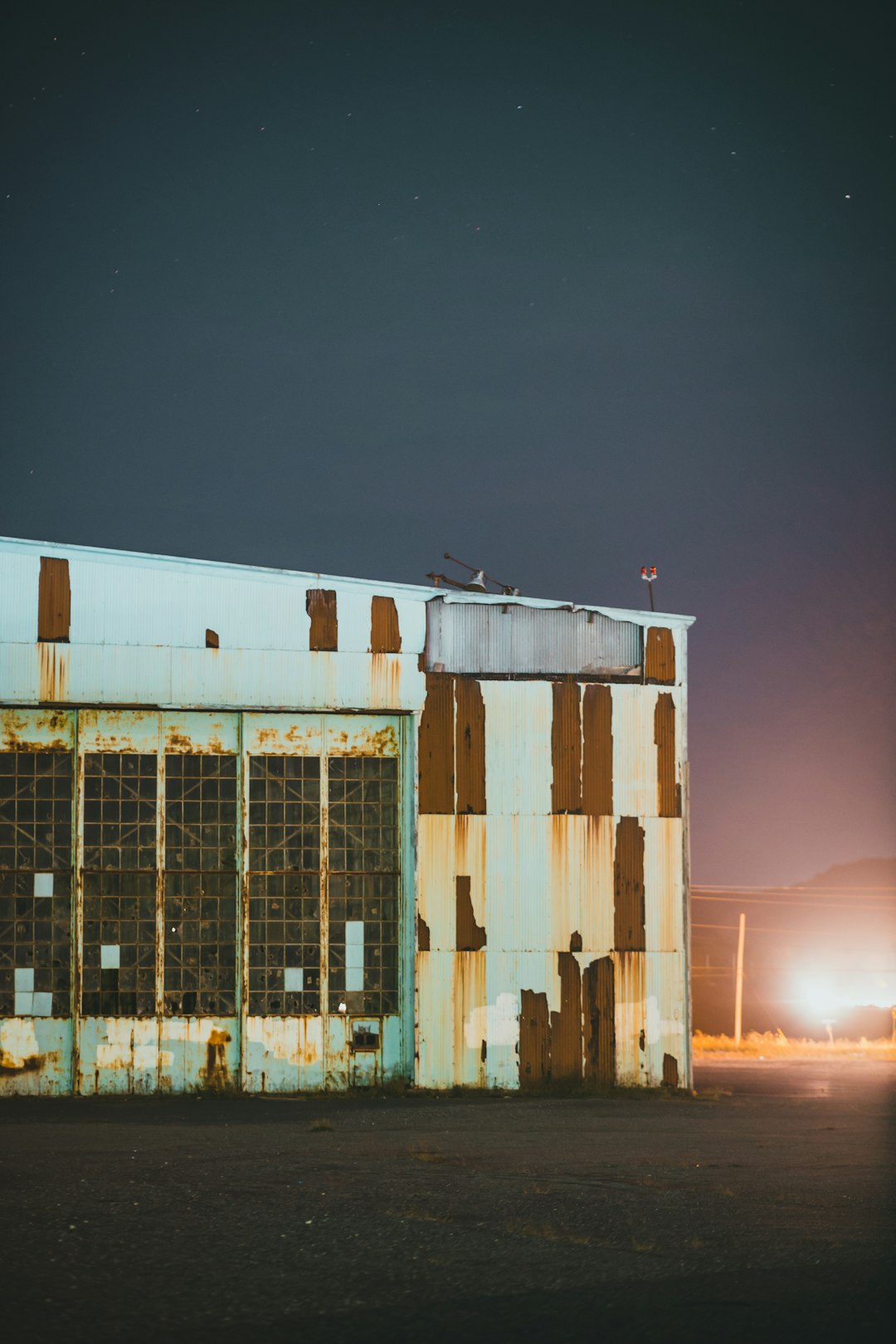 brown and white concrete building during night time