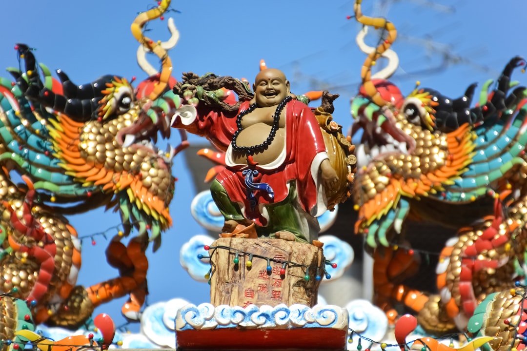 hindu deity riding on dragon