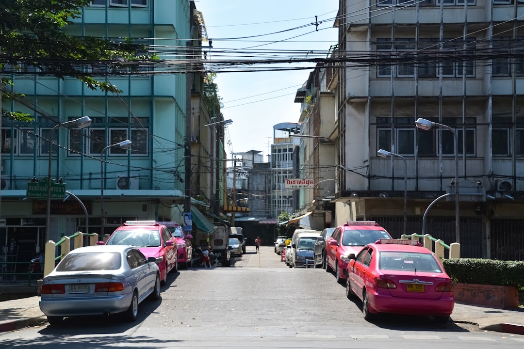 cars parked on street during daytime