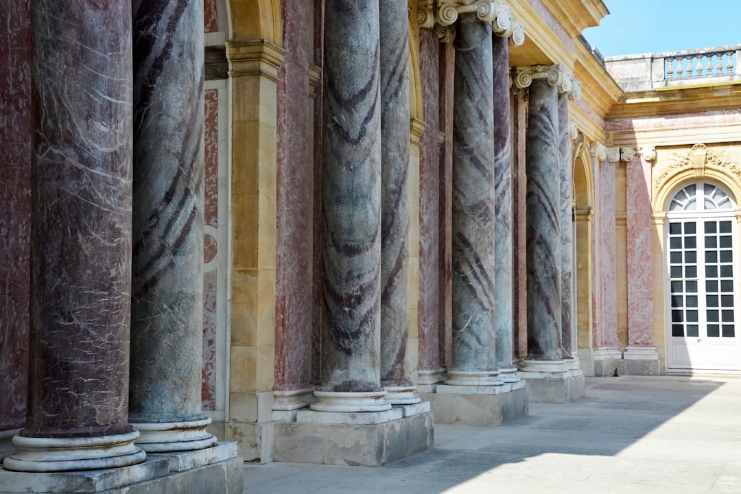 gray concrete pillars during daytime