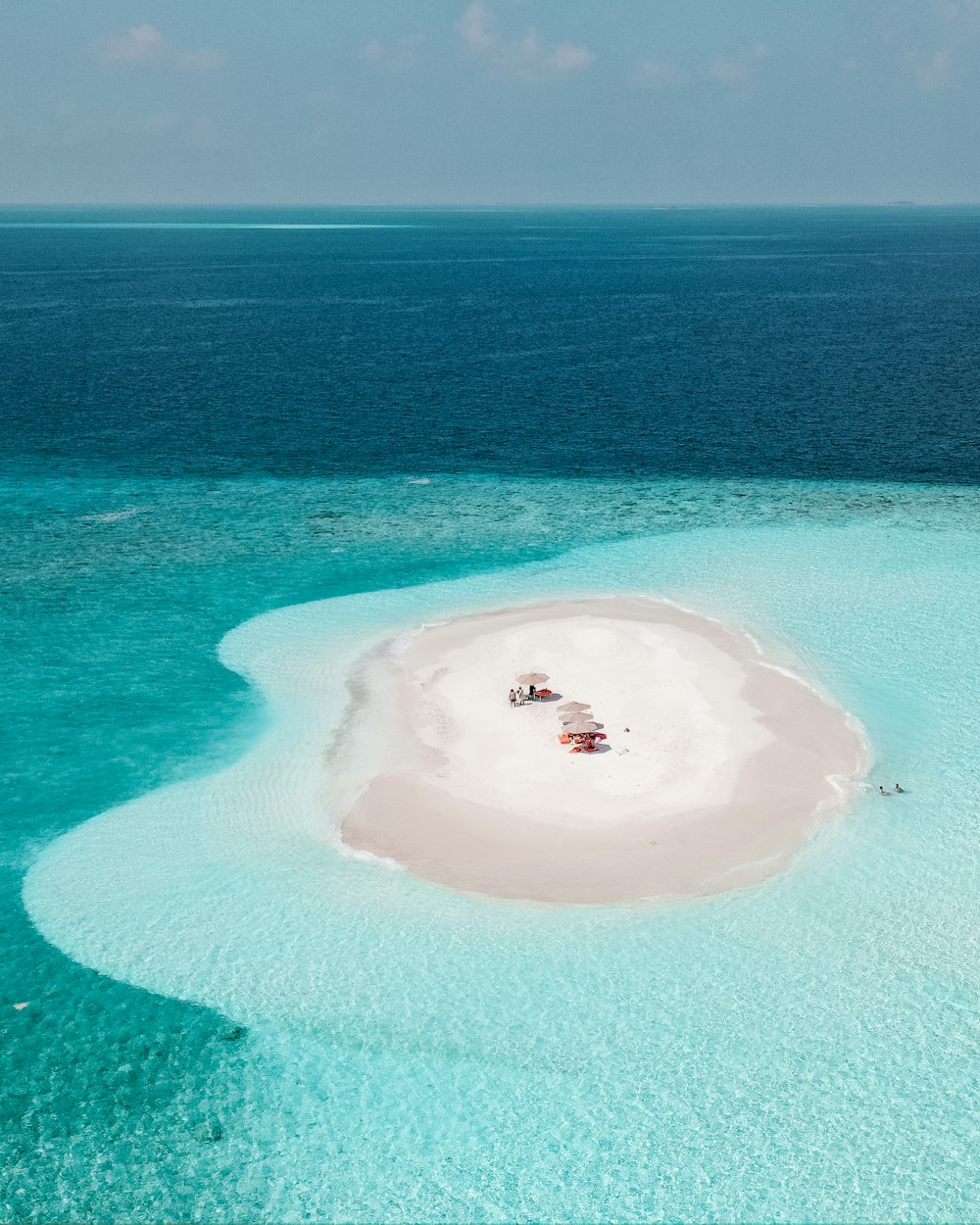 aerial view of sea during daytime