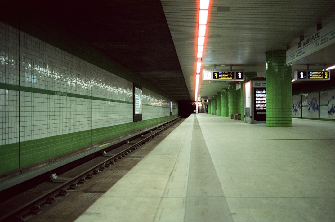 green and white concrete building