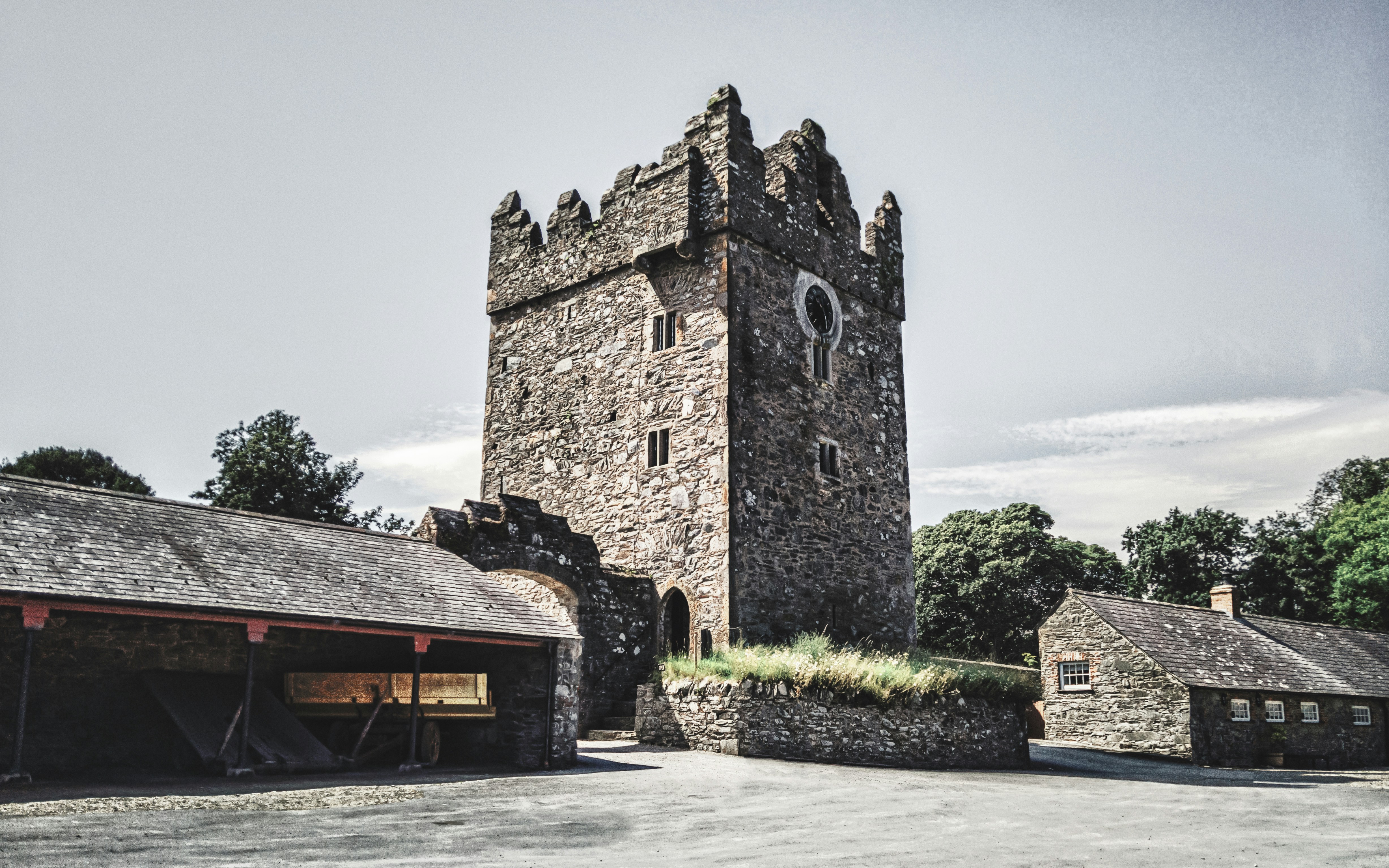 Castle Ward Barnyard, a.k.a., Winterfell from Game of Thrones, in County Down (Jul., 2019).