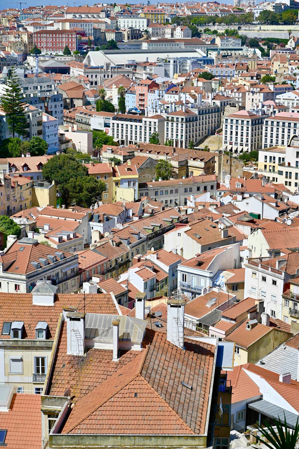 aerial view of city buildings during daytime