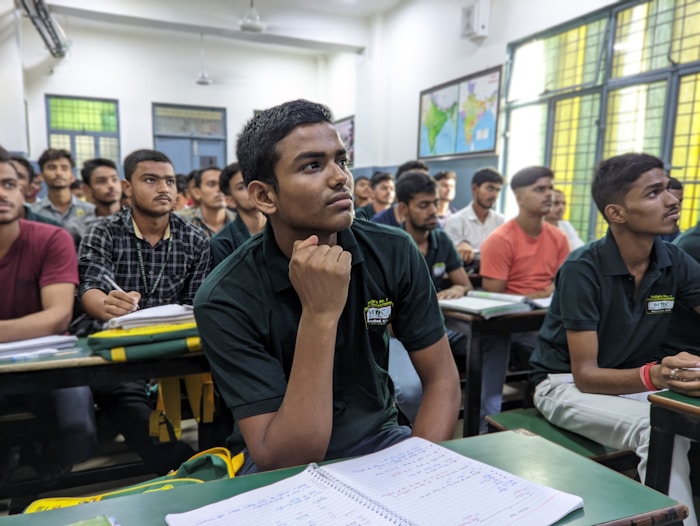 IELTS classroom preparation session