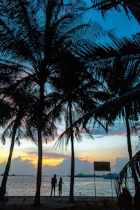 Couple enjoying a romantic sunset cruise near Palm Jumeirah.