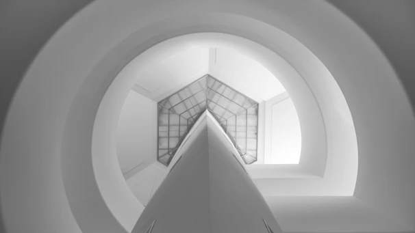 Monochrome close-up of a sleek, minimalist architectural detail in a luxury interior.