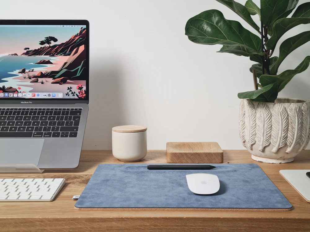 Photo of a similar item: Graf Lantz Mosen Merino Wool Felt Desk Pad, Medium
