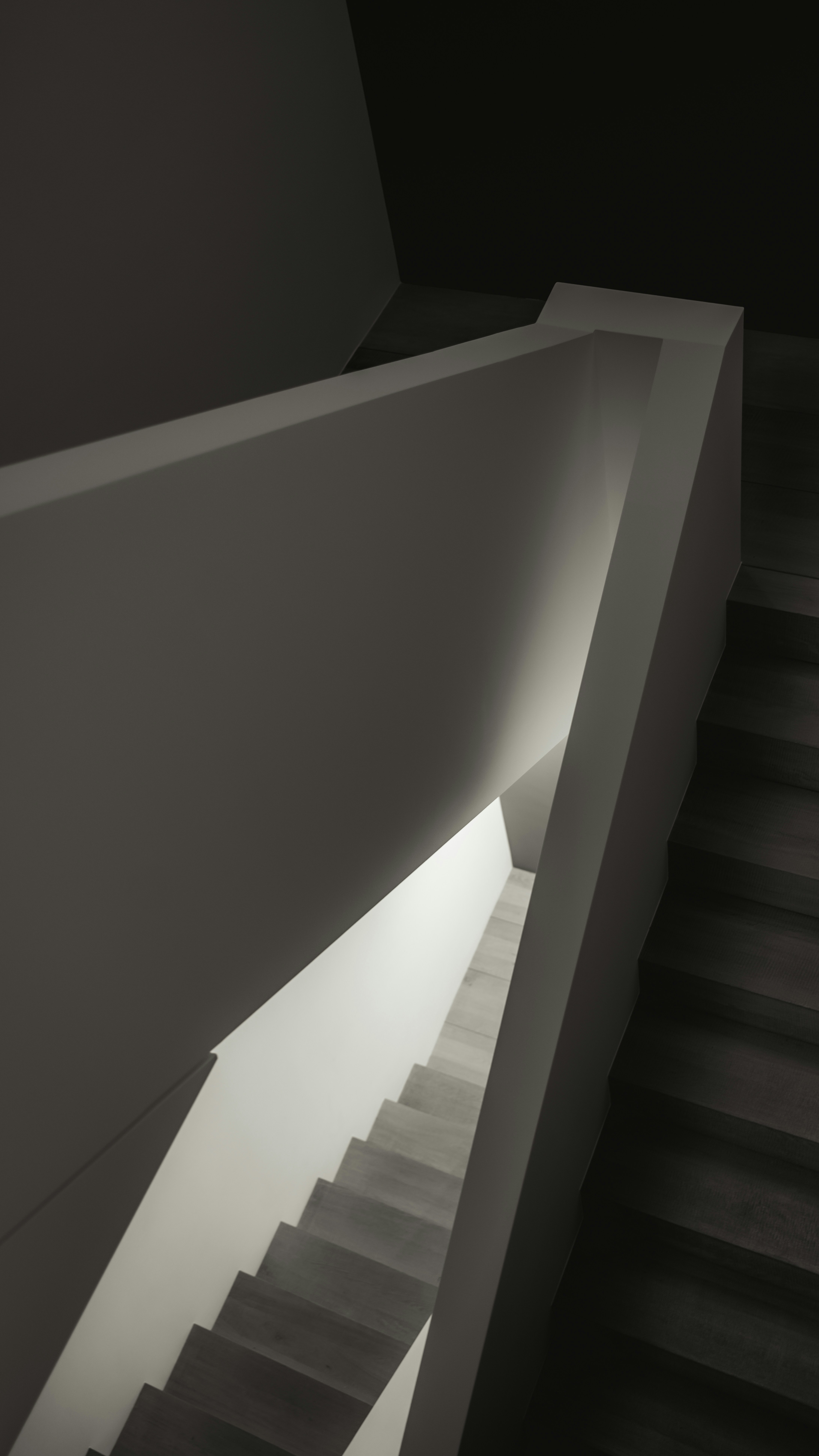 white concrete staircase during daytime