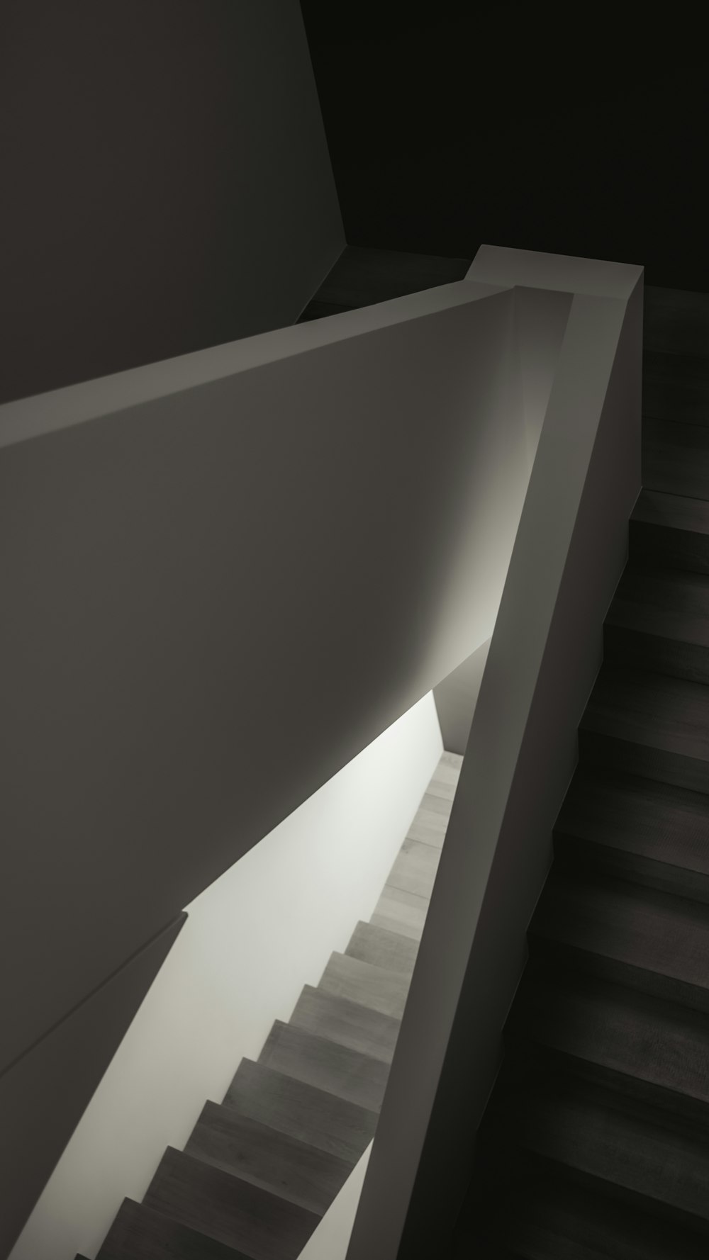 white concrete staircase during daytime