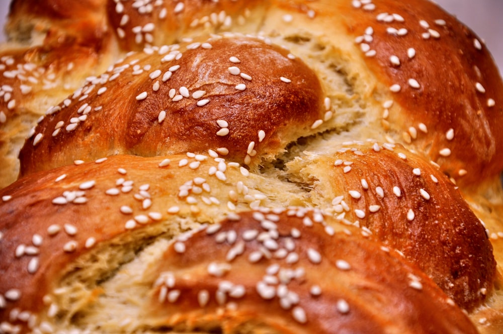 close up photo of bread