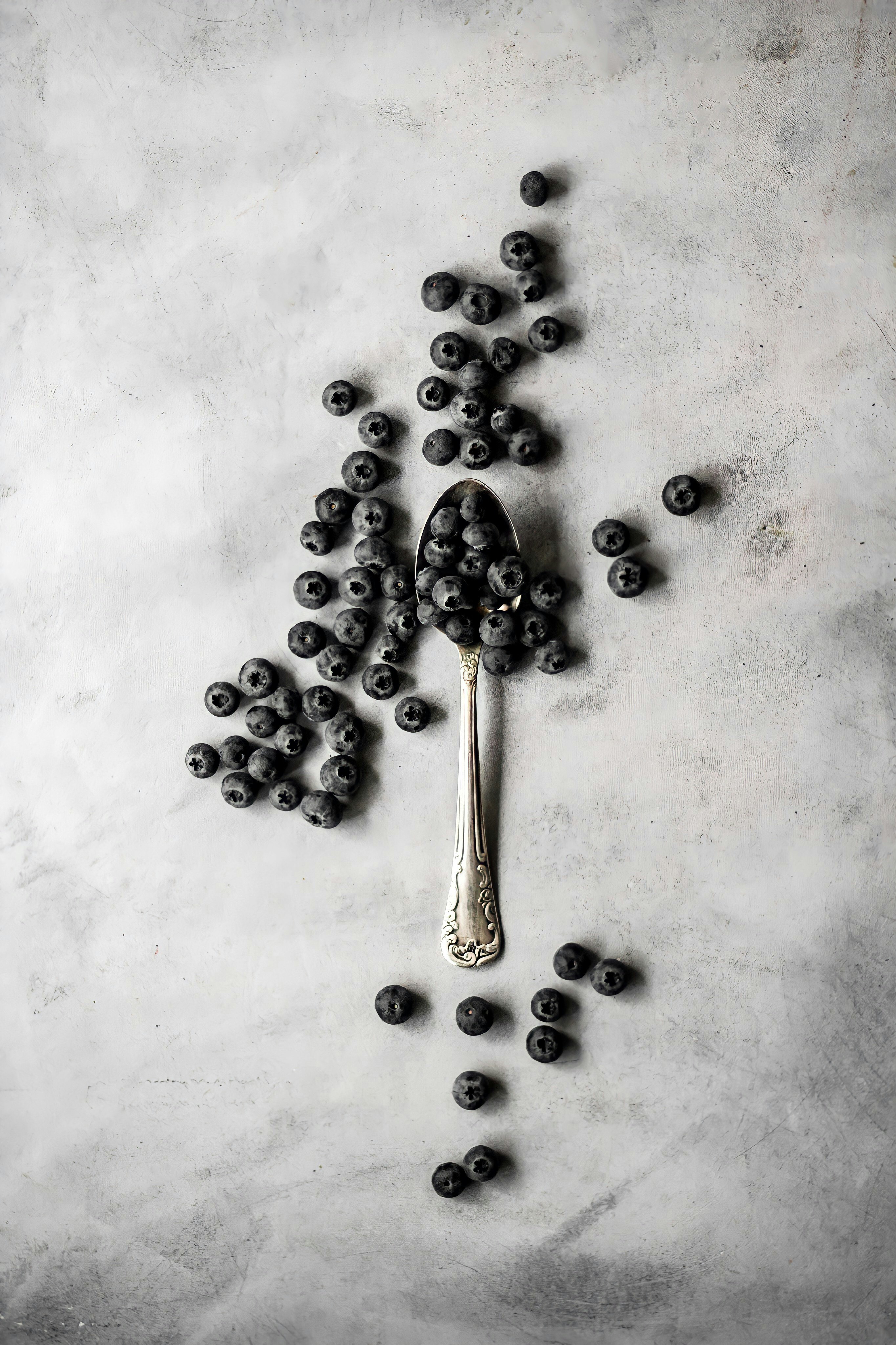 silver and black beaded necklace