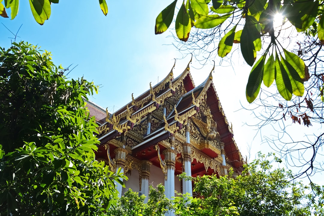 red and brown temple under blue sky during daytime