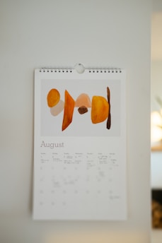 August calendar