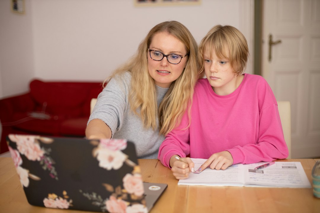 Student learning with guided home tuition support