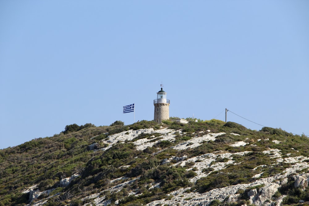 white concrete building on top of mountain during daytime