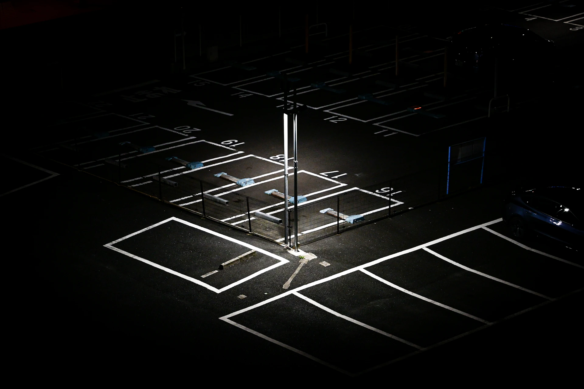 black and white checkered floor