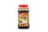 A clear plastic bottle with a red cap contains a dark liquid, likely honey, judging by the label design. The label features imagery of honeycombs and bees, indicating natural honey. The text on the label is in Bengali and includes the weight '500 gm.'