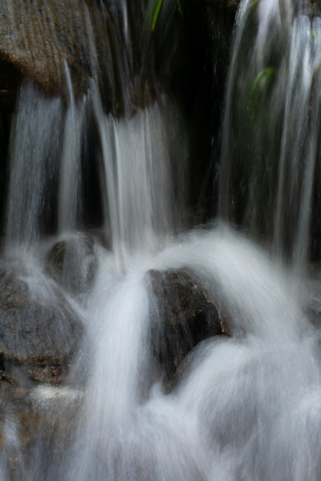 water falls in time lapse photography