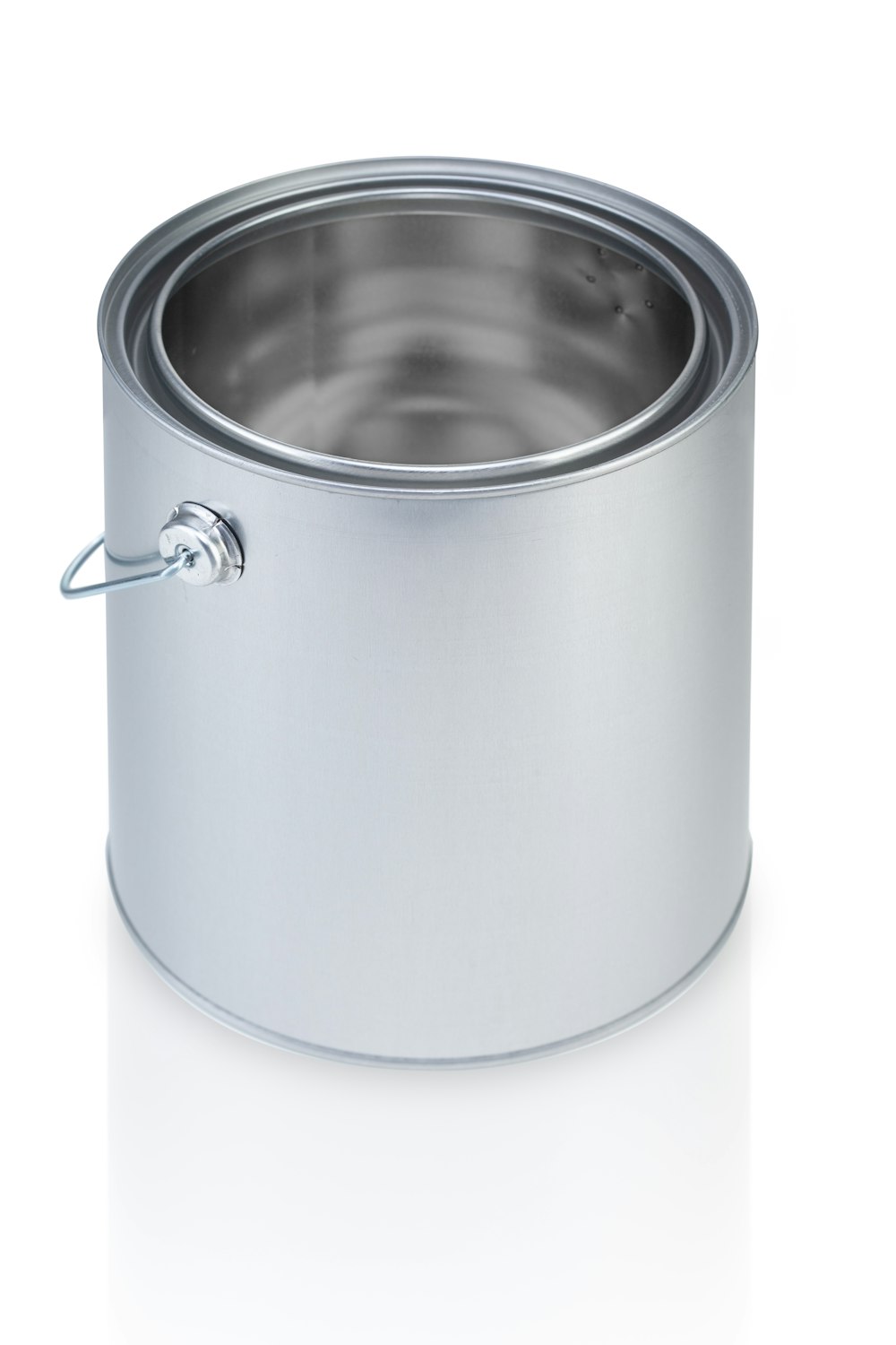 stainless steel round container with handle