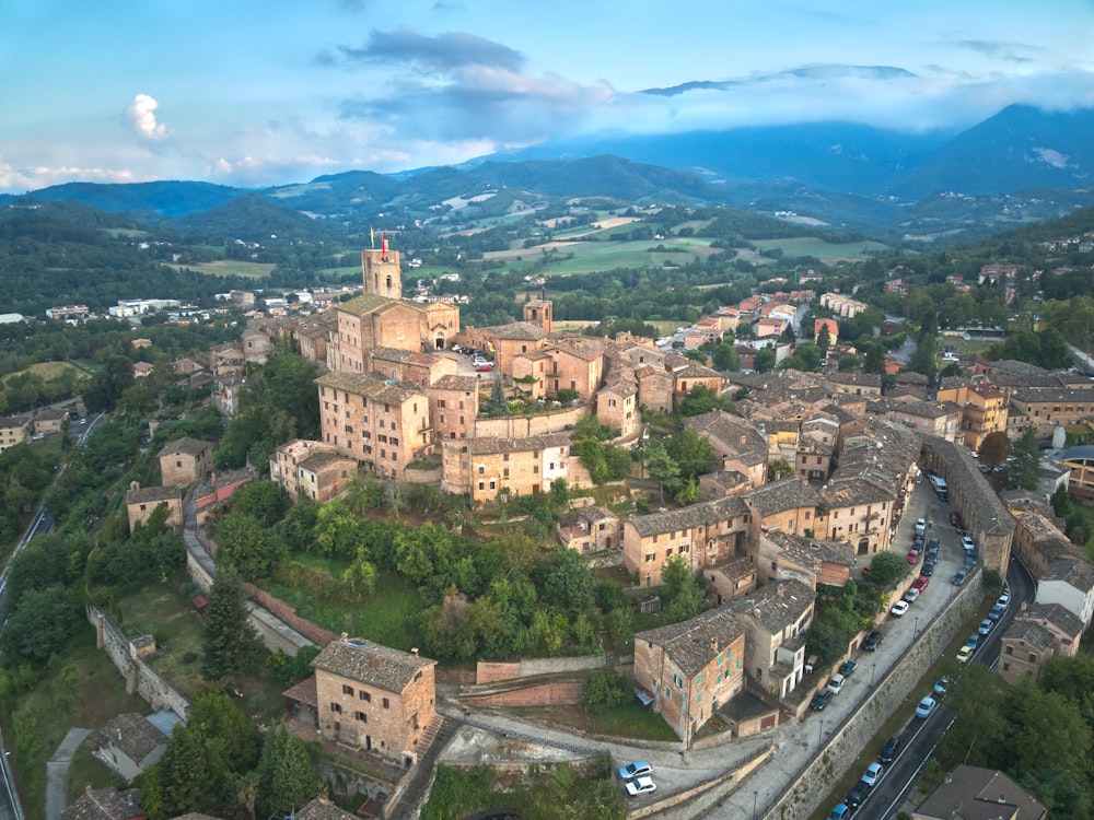 aerial view of city during daytime