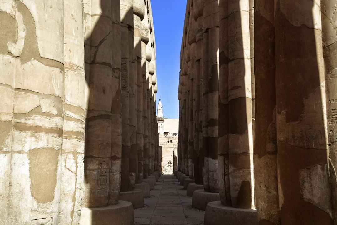 brown concrete pillars during daytime