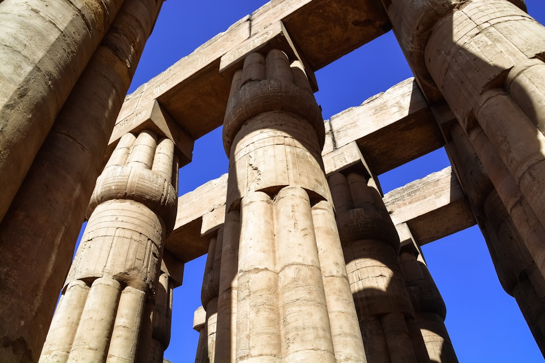 brown concrete pillars during daytime