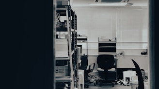 A tranquil office space with law books and legal documents on a table.
