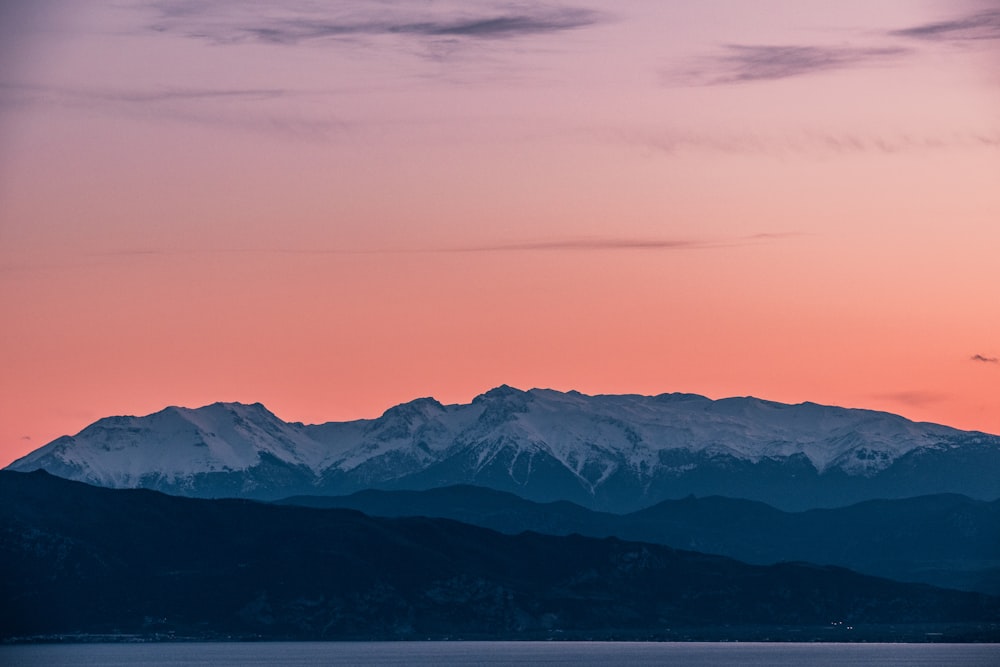 snow covered mountains during daytime