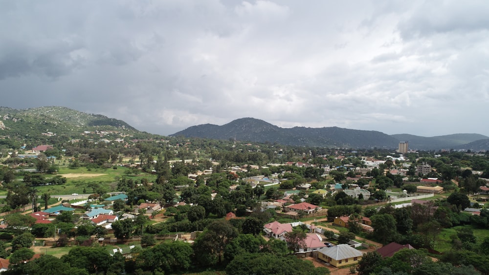 aerial view of city during daytime