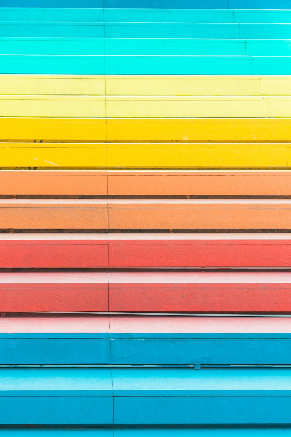 brown and blue wooden wall