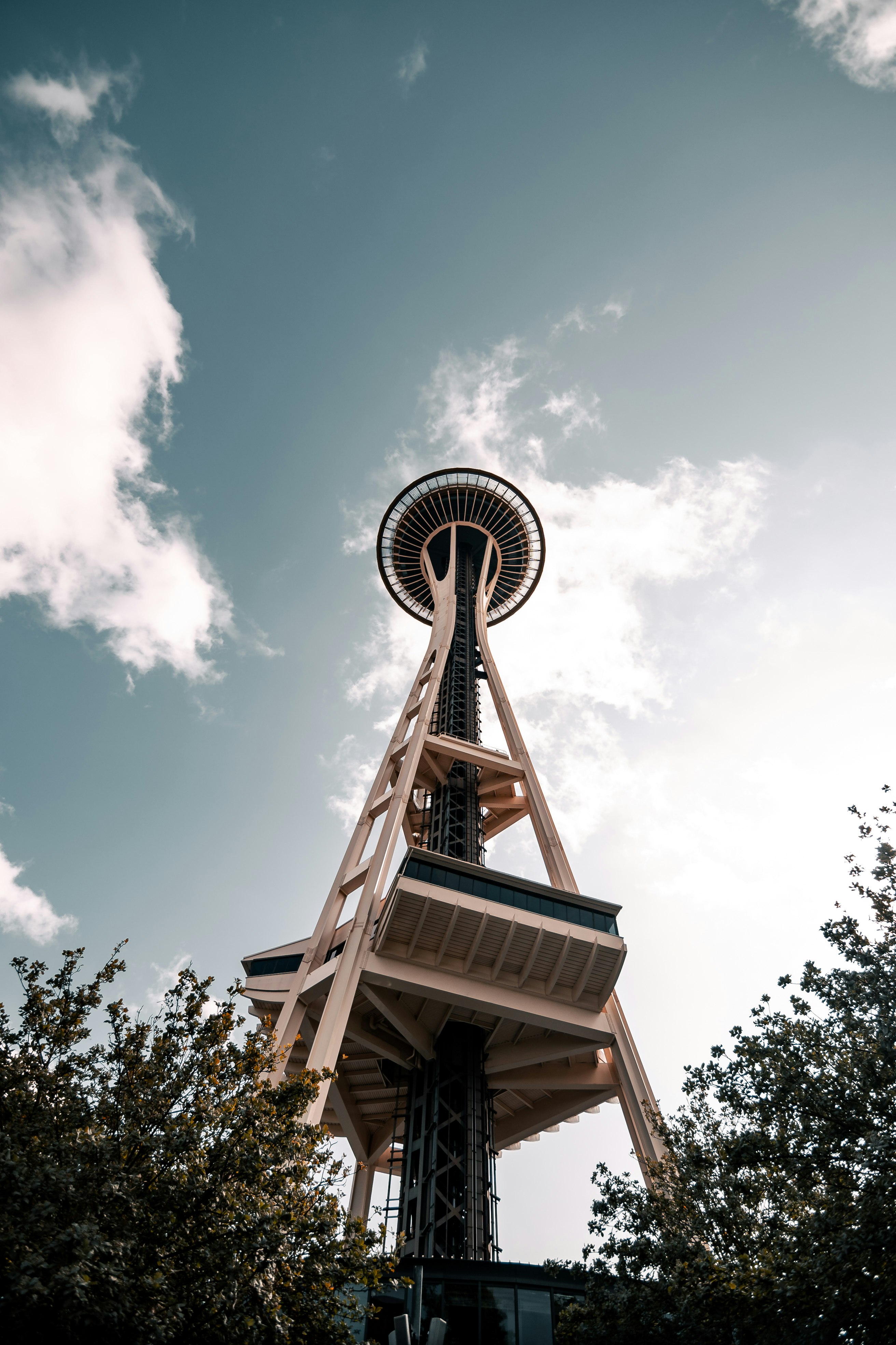 brown wooden tower under blue sky